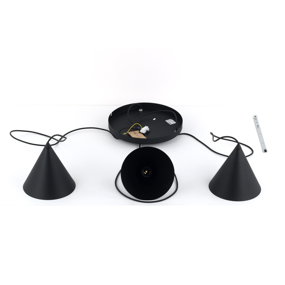 cono-3-kolo-lampa-wiszaca-stozek-czarna-unboxing-lamperiaconcept cono 3 kolo lampa wiszaca stozek czarna unboxing lamperiaconcept