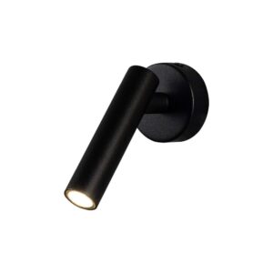 czarny kinkiet minimalistyczny rurka vt 412 b lamperiaconcept