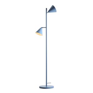 form 2 dusty blue lampa podlogowa stozek 0 lamperiaconcept
