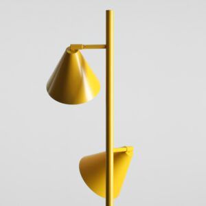 form 2 mustard lampa podlogowa stozek detale 1 lamperiaconcept