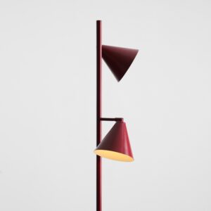 form 2 red wine lampa podlogowa stozek on lamperiaconcept
