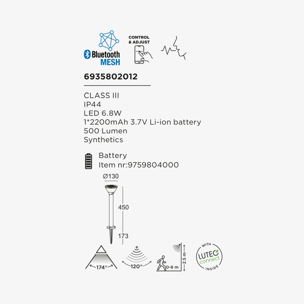 karlo-smart-solarna-lampa-ogrodowa-wbijana-wymiary-lamperiaconcept karlo smart solarna lampa ogrodowa wbijana wymiary lamperiaconcept