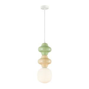 ITALUX – LATERA B MULTI KOLOROWA LAMPA CERAMICZNA WISZĄCA