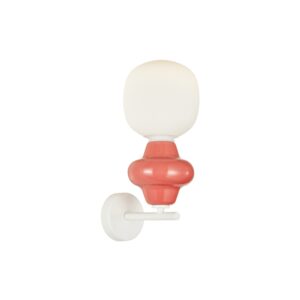 ITALUX – LATERA RED CERAMICZNY KINKIET KOLOROWY
