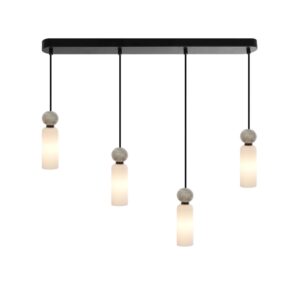 santos 4 czarna lampa nad wyspe lamperiaconcept