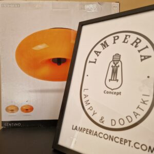 sentino orange bk lampa sufitowa donut box lamperiaconcept