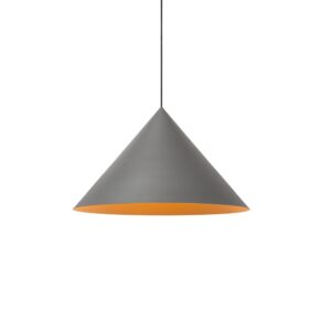 spitze 1 szara lampa wiszaca stozek 0 lamperiaconcept