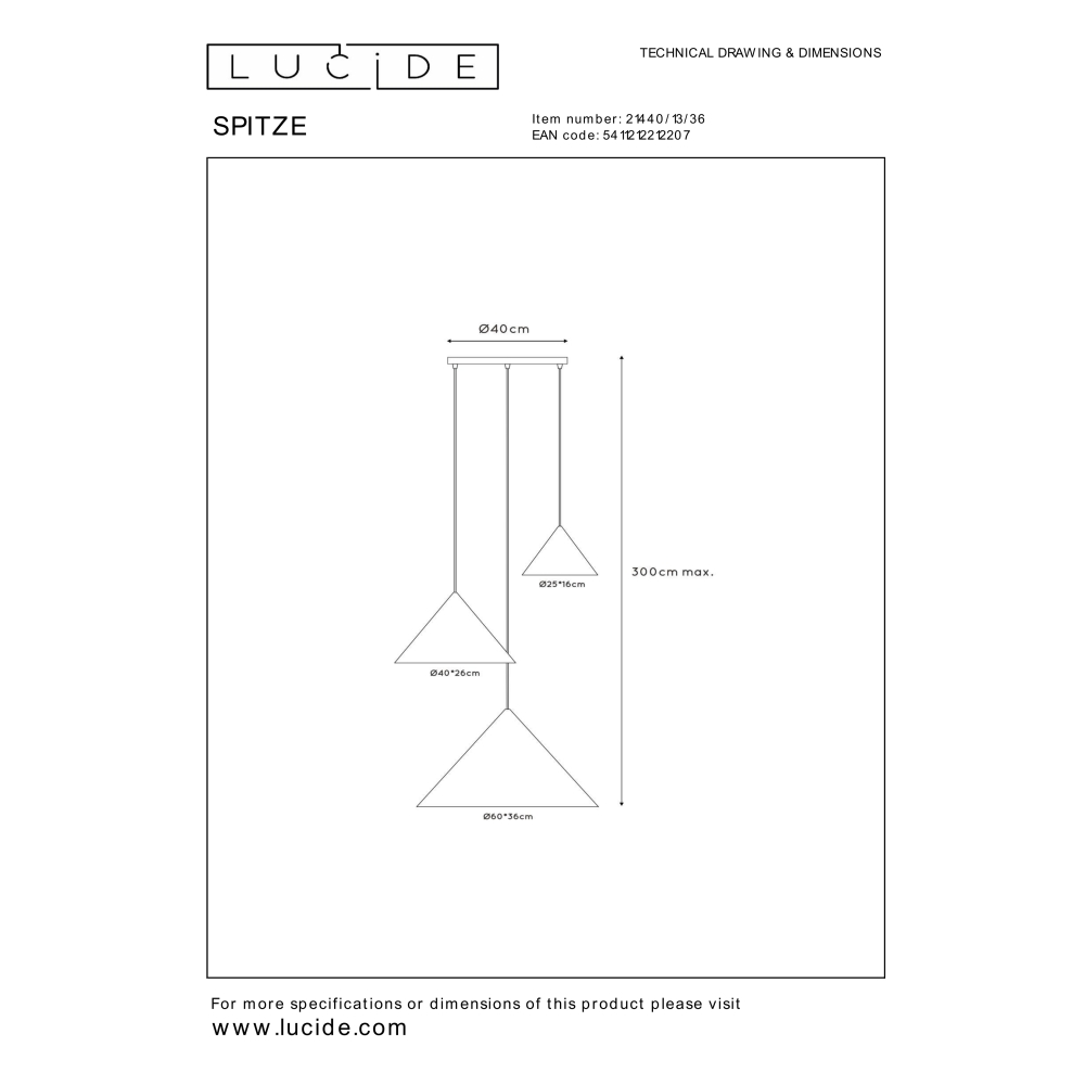 spitze-3-R-szara-lampa-wiszaca-stozek-wymiary-lamperiaconcept spitze 3 R szara lampa wiszaca stozek wymiary lamperiaconcept