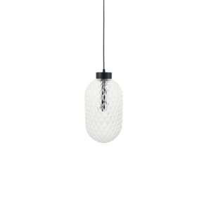 tanpo IZ szklana lampa wiszaca czarna 0 lamperiaconcept