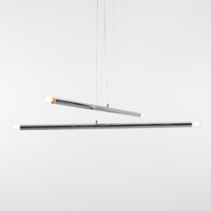 tubo 4 srebrna lampa wiszaca lamperiaconcept