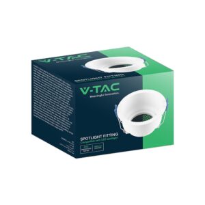 oczko sufitowe biale VT 9001RD W box lamperiaconcept
