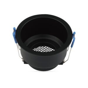 V-TAC – OCZKO SUFITOWE CZARNE HONEY COMB VT-9001RD-B