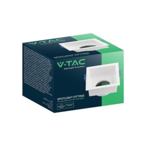 oczko sufitowe kwadratowe VT 9001SQ W box lamperiaconcept