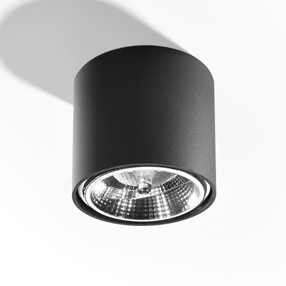 tiube-czarna-lampa-tuba-sufitowa-ar-111-lamperiaconcept tiube czarna lampa tuba sufitowa ar 111 lamperiaconcept