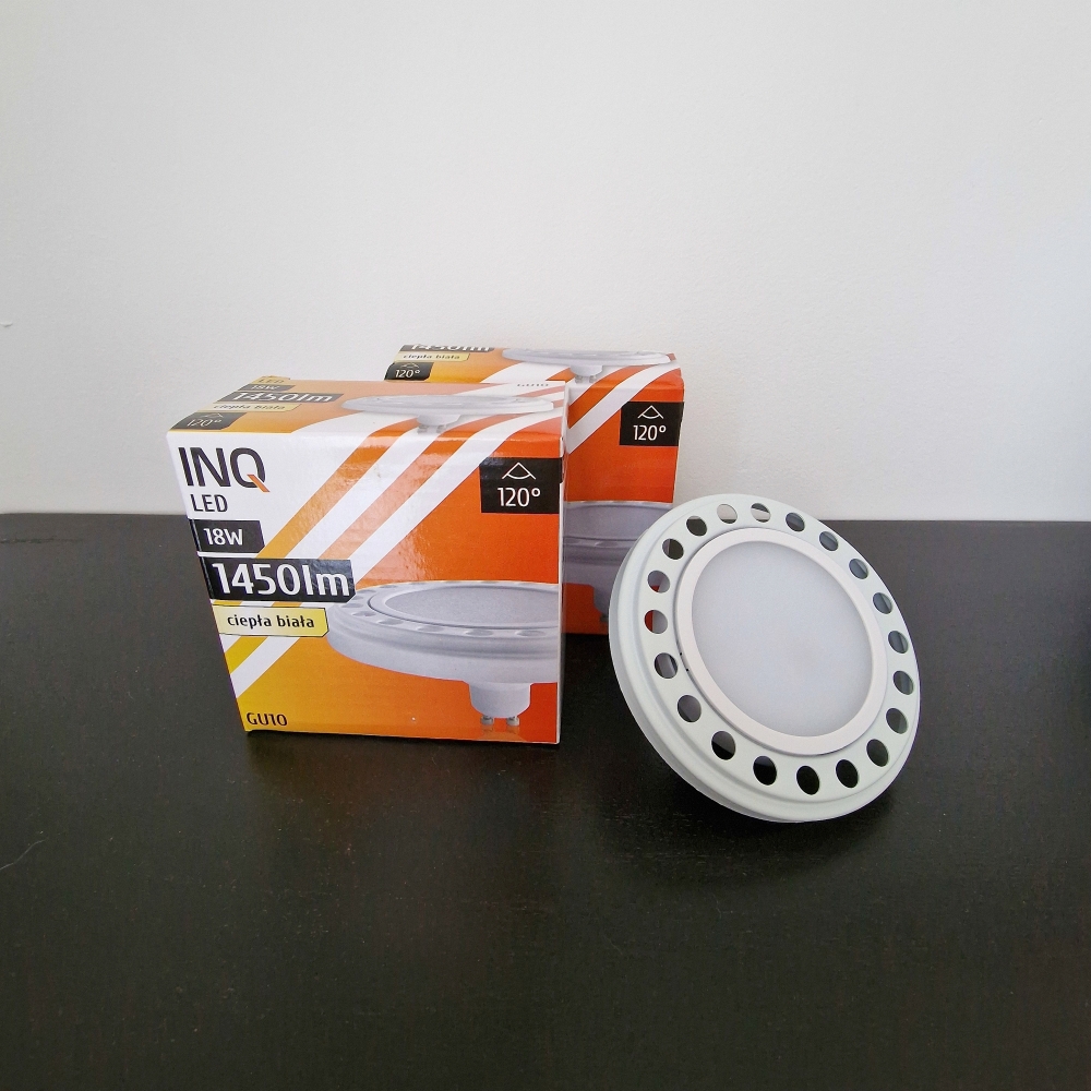 zarowka-gu10-111-18w-120-stopni-wh-ar070-real-unboxing-lamperiaconcept zarowka gu10 111 18w 120 stopni wh ar070 real unboxing lamperiaconcept