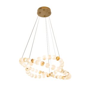 coralys zlota lampa korale wiszaca led lamperiaconcept