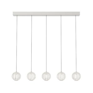 IDEAL LUX – DIAMOND SP5 RYFLOWANA LAMPA WISZĄCA KULKI