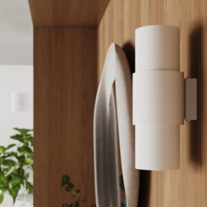 flash minimalistyczny kinkiet bialy gora dol wizka lamperiaconcept