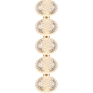 galatea 30w zlota lampa krysztalowa wiszaca led detale lamperiaconcept