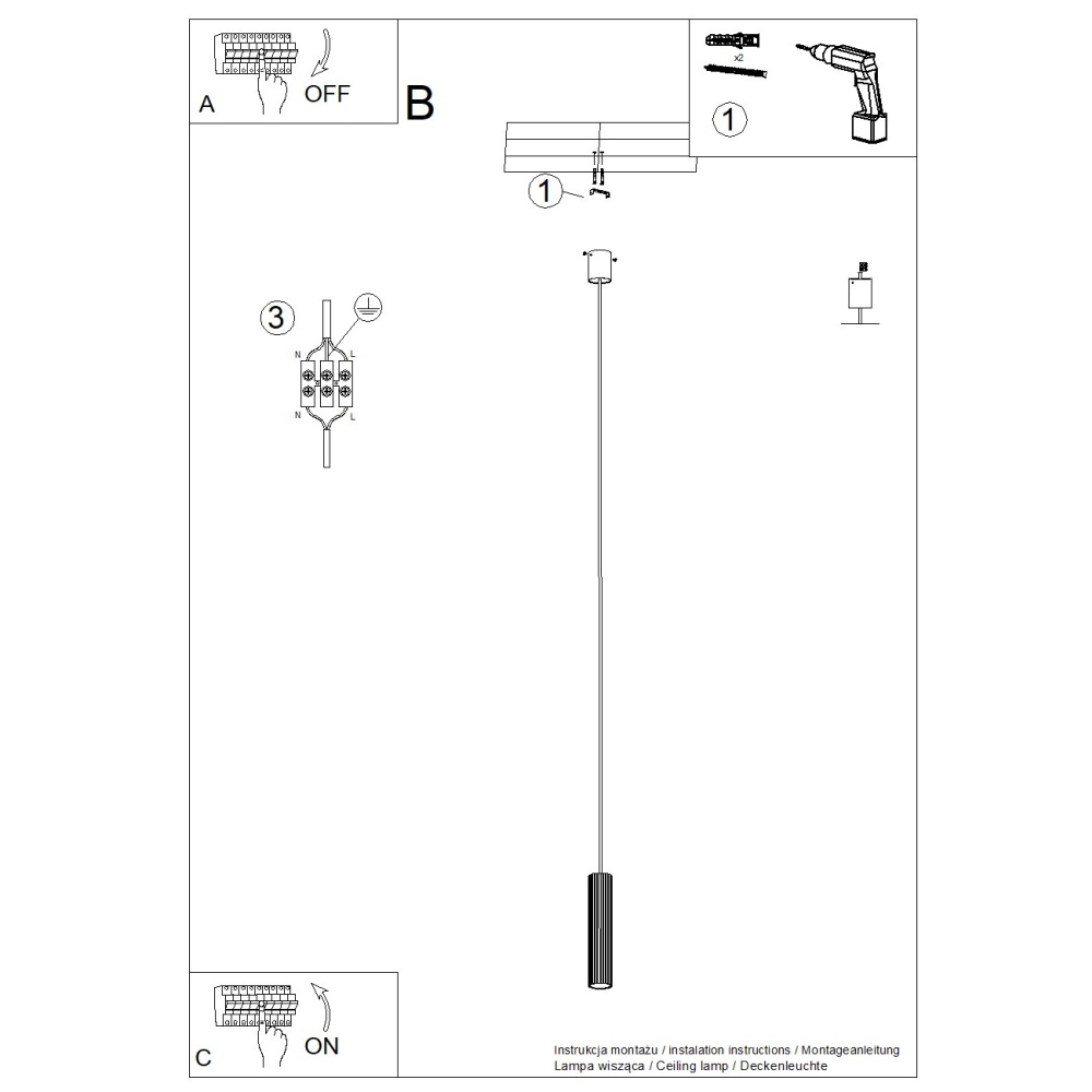 ivar-1-ryflowana-lampa-wiszaca-montaz-lamperiaconcept ivar 1 ryflowana lampa wiszaca montaz lamperiaconcept