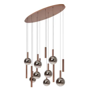 LUCIDE – JASMINE XIV LAMPA WISZĄCA DŁUGA NAD SCHODY