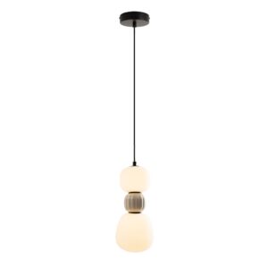 MAXLIGHT – MODERN 13W LIGHT GREY CERAMICZNA LAMPA WISZĄCA