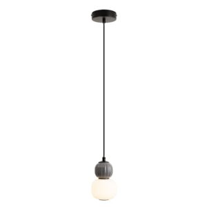 modern 5w dark grey ceramiczna lampa wiszaca lamperiaconcept