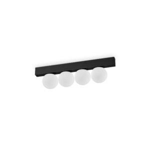 ping pong pl4 nero nowoczesna lampa led sufitowa lamperiaconcept