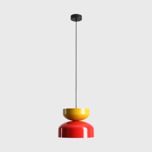 ARTERA – TULA DARK RED CHILLI MUSTARD LAMPA WISZĄCA KOLOROWA