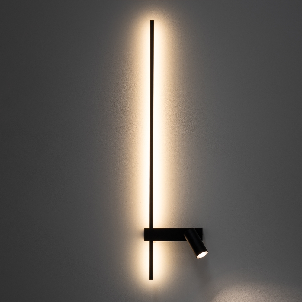 easy-led-left-czarny-kinkiet-do-sypialni-z-lampka-do-czytania-on-lamperiaconcept easy led left czarny kinkiet do sypialni z lampka do czytania on lamperiaconcept