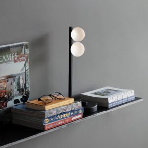 ping pong tl2 nero lampa stolowa minimalistyczna aranzacja lamperiaconcept