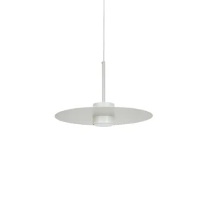 SIGMA LIGHTING – CHARLIE L SZARO BEŻOWA LAMPA WISZĄCA TALERZ