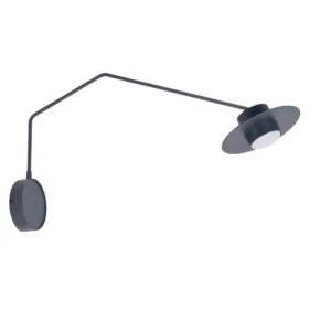 SIGMA LIGHTING – CHARLIE GRAFIT KINKIET Z RAMIENIEM DO CZYTANIA