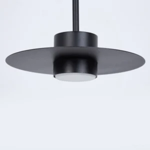 charlie m czarna lampa wiszaca talerz off lamperiaconcept