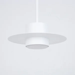 charlie s m biala lampa wiszaca talerz lamperiaconcept