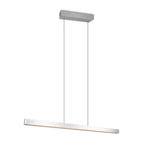 TRIO LIGHTING – DONEGAL NIKEL MAT LINIOWA LAMPA OPUSZCZANA NAD STÓŁ