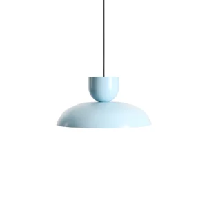 ARTERA – ELLA BABY BLUE NOWOCZESNA LAMPA Z METALOWYM KLOSZEM