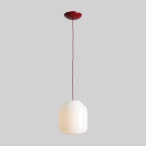 flask L red wine lampa z mlecznym kloszem lamperiaconcept 1