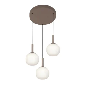 ITALUX – MONTES III RYFLOWANA LAMPA WISZĄCA NA KOLE