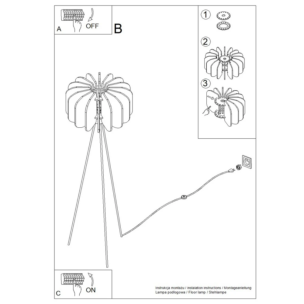 mula-45-lampa-z-filcu-stojaca-montaz-lamperiaconcept mula 45 lampa z filcu stojaca montaz lamperiaconcept