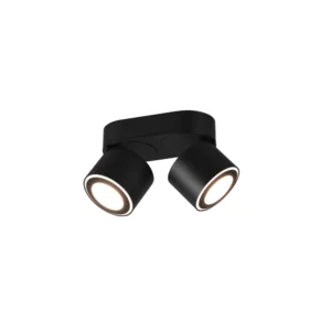 taurus 2 czarne reflektorki sufitowe led lamperiaconcept