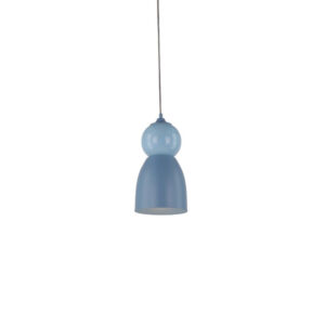 ANTIGO – TIGALI 4 NIEBIESKI DENIM LAMPA CERAMICZNA WISZĄCA