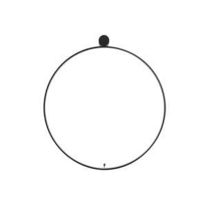 MAXLIGHT – VISUAL CZARNY KINKIET KOŁO LED