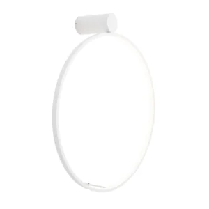 visual bialy kinkiet kolo led lamperiaconcept