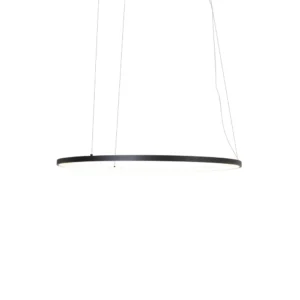 MAXLIGHT – VISUAL HOR LAMPA WISZĄCA RING CZARNA