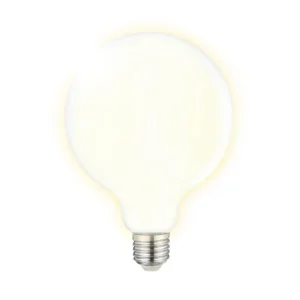 INQ – ŻARÓWKA MLECZNA KULA E27 G125 LED 3000K 960LM 8W