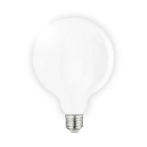 INQ – ŻARÓWKA MLECZNA KULA E27 G125 LED 4000K 960LM 8W