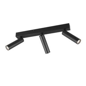 TRIO LIGHTING – AMBALA III CZARNE REFLEKTORKI NA LISTWIE