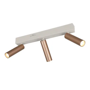 TRIO LIGHTING – AMBALA III COFFEE REFLEKTORKI NA LISTWIE