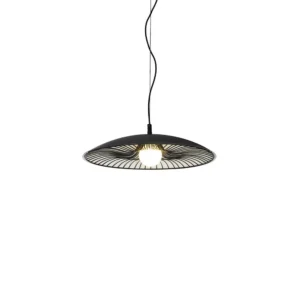 V-TAC – CZARNA LAMPA DRUCIANA KAPELUSZ 45CM VT-89018